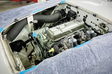 Austin Healey 100/M BN1, 1954 Mille Miglia preparation