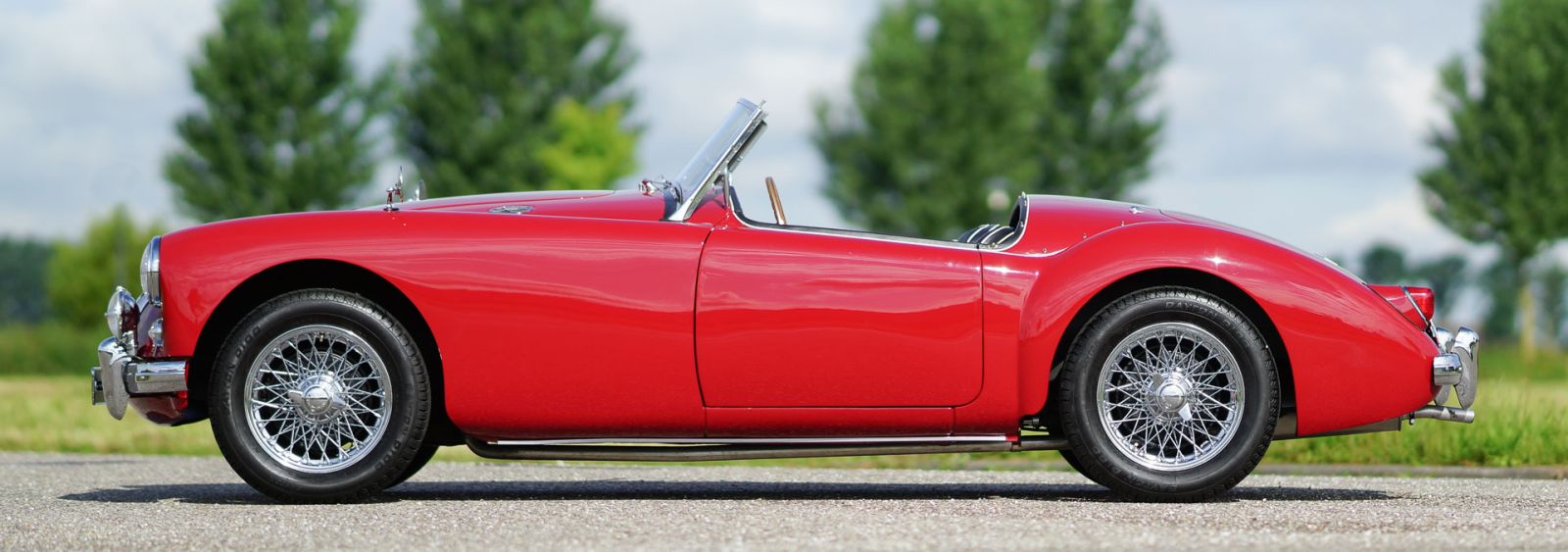 MG MGA 1500 roadster, 1958