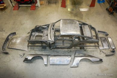 Porsche 911 2.0 SWB 1968 body restoration