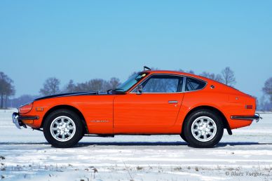 Datsun 240 Z rally preparation