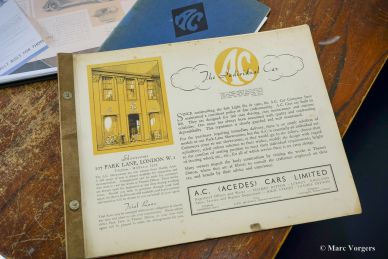 AC (Acédès) 16/66 Drophead Coupé, 1935