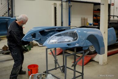 Citroën DS Convertible body restoration