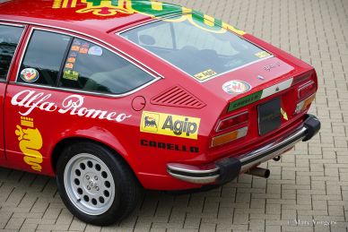 Alfa Romeo Alfetta 1800 GT rally car, 1975