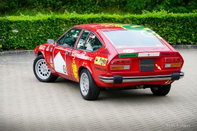 Alfa Romeo Alfetta 1800 GT rally car, 1975