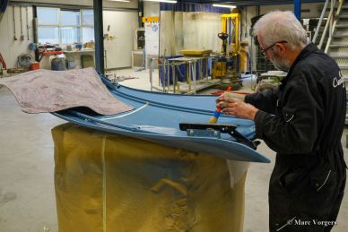 Citroën DS Convertible body restoration