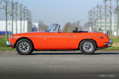MG MGB roadster, 1974