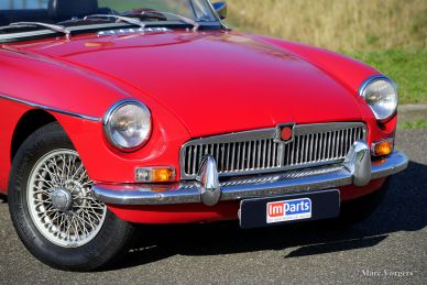 MG MGB roadster, 1968