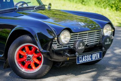 Triumph TR4 rally car, 1962