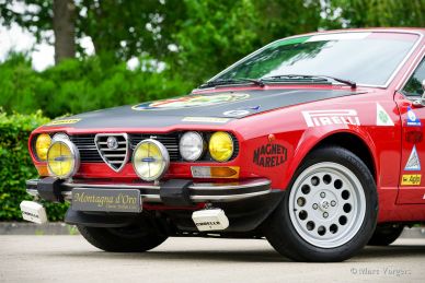 Alfa Romeo Alfetta 1800 GT rally car, 1975