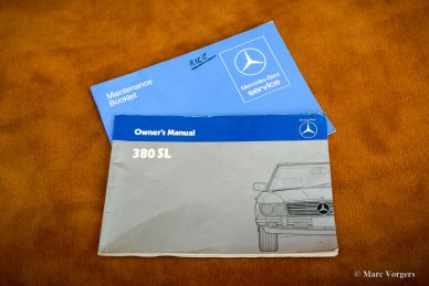 Mercedes-Benz 380 SL, 1985